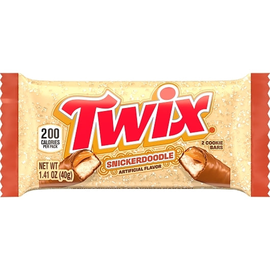 (S2-03) US - Twix Snickerdoodle Standard Size 1.41oz (33.84g) x 20 Units