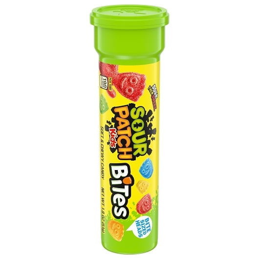 (S1-06) Mexico - Sour Patch Kids Bites 1.8oz (51g) x 12 Tubes