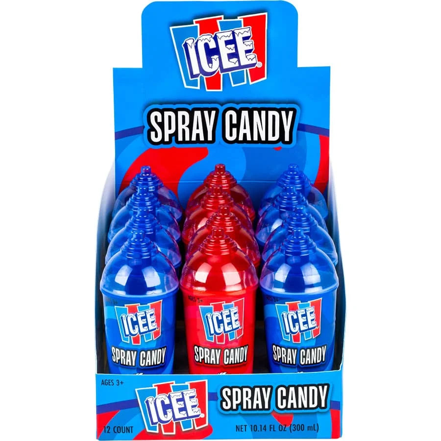(S1-07) Box - CHINA - Koko Novelty ICEE Spray Candy 12 units