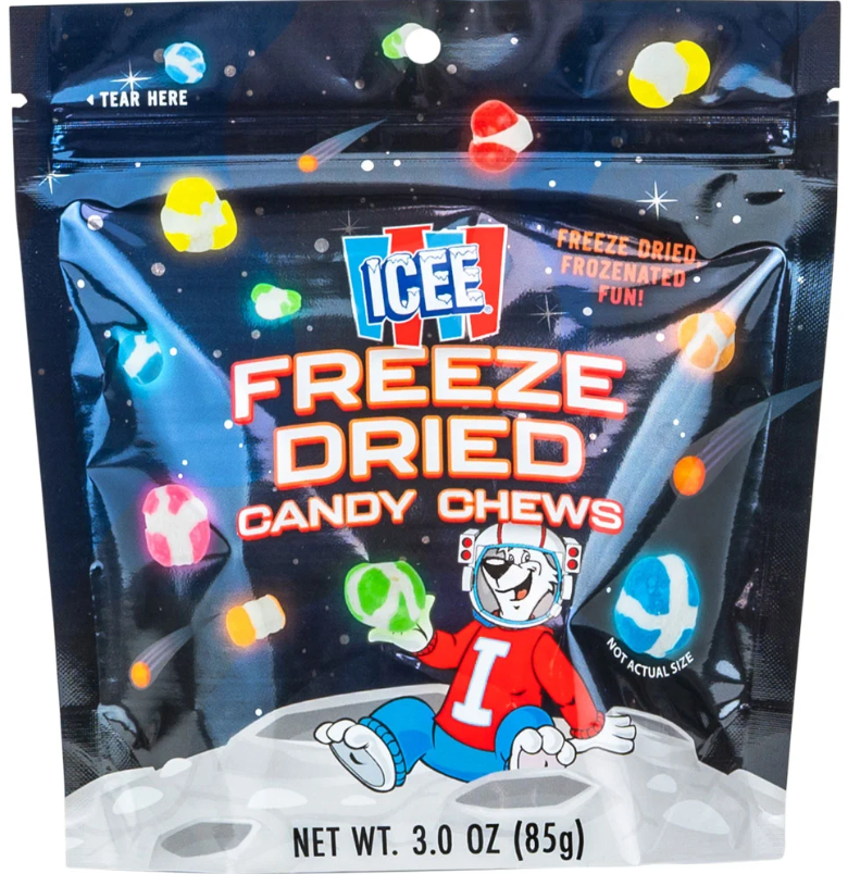 (S1-07) KoKo -ICEE - Freeze Dried Candy Chews 3oz (85g) x 12 units