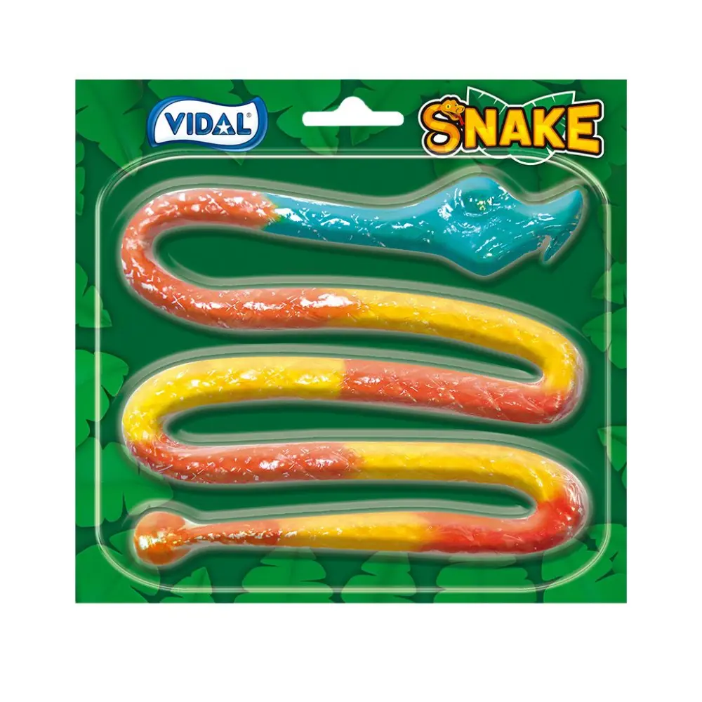 (S4-01) UK - VIDAL Snake Jelly 66G X 11 UNITS