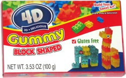 Amos 4D Gummy Blocks Theater Box 3.53oz x 24 Units
