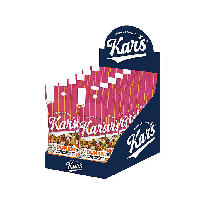 (S5-01) Box - US - Kars Nuts - Dunkin Frosted Donut 2oz (57g) x 12 Units - SugarMarket.ca