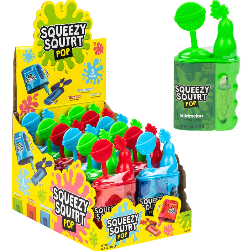 (S1-07) 12 UNITS x KoKo - Squeezy Squirt Pop 1.06oz (30g)