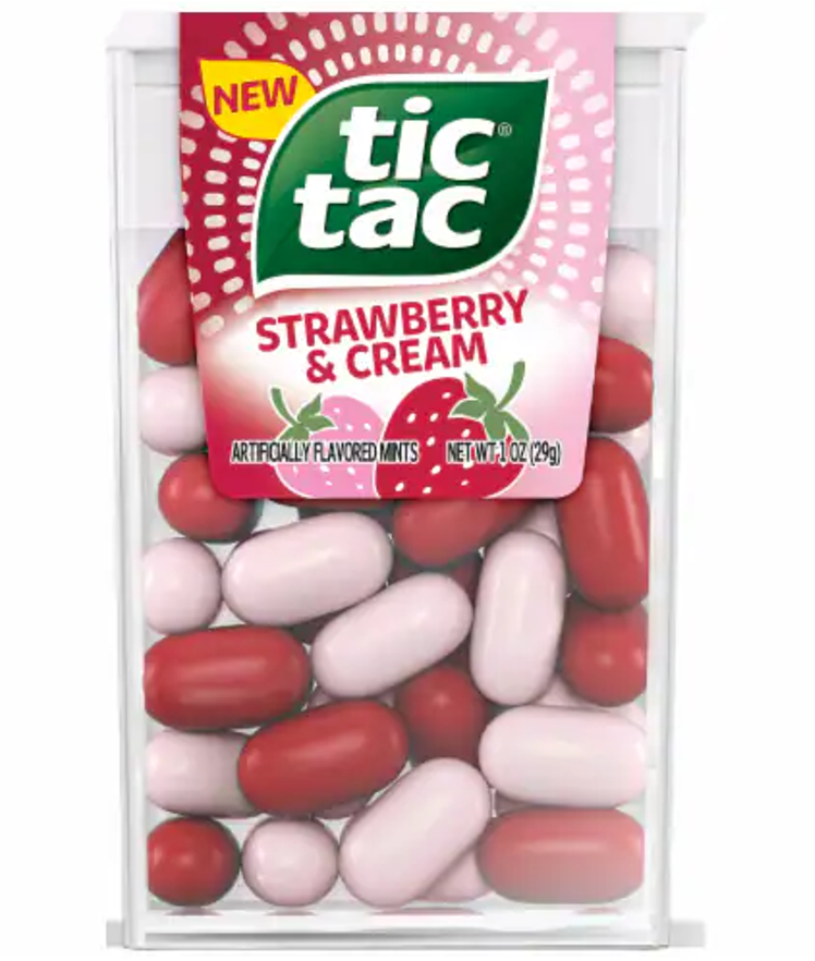 (S1-01) Bundle - Tic Tac Big Pack - Strawberry & Cream 1.7oz (49g) x 04 Units