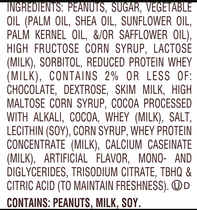 (S2-02) US - Hershey REESE NutRageous 18 units