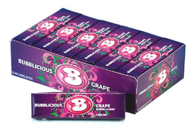 Gum - Bubblicious Grape 18 units