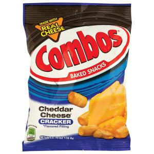 Case - Combos Family Cheddar Cracker 6.3oz (x12)