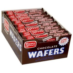 (S1-05) Box - US - Necco Wafers Chocolate 2.02oz (57g) x 24 units