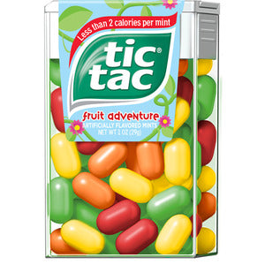 (S1-01) CANADA - Tic Tac Big Pack Fruit Adventure 29g x 12 units