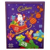 Xmas UK Cadbury 90G ADVENT CALENDAR x 12 units