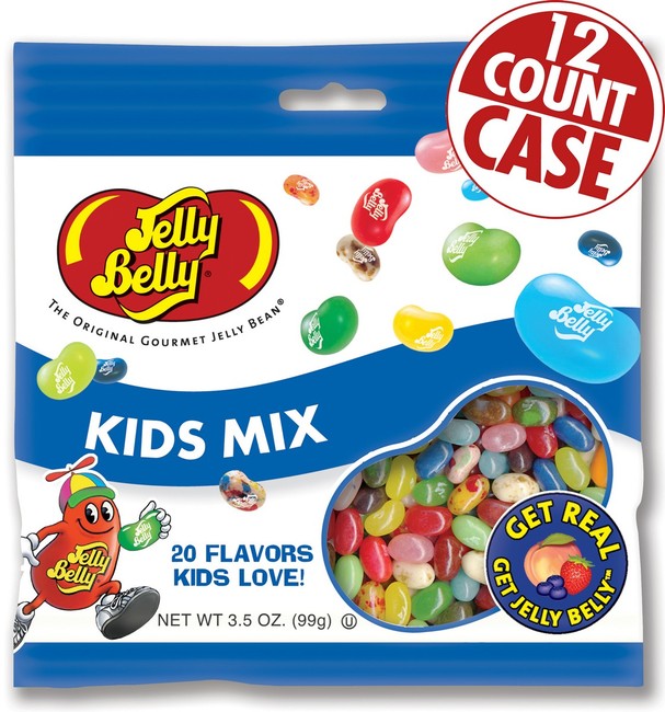 (S1-02) Jelly Belly Kids Mix 3.5 oz (x12units)