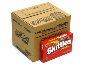 Theater Box Skittles Original 4 oz (x12 units)