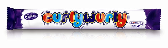 (S1-06) IRELAND - CADBURY CURLY WURLY 21.5g x 48 Units