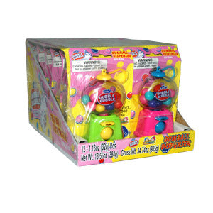 (S1-02) CHINA - Kidsmania Dubble Bubble Dispenser Keyring 12 units