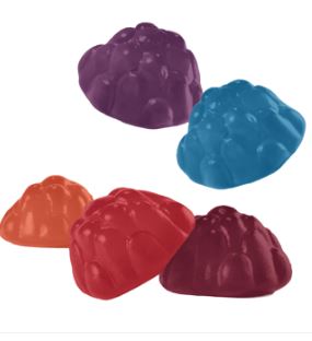 (S3-03) US - Bulk - Albanese Mixed Gummi Berries 5lb X 1 Bag