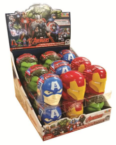 Avengers Character Heads 18 units