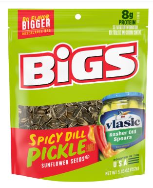 (S1-06) Box - Us - Conagra Bigs - Vlasic SPICY Dill Pickle 5.35oz (152g) x 12 units