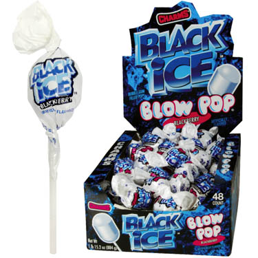Charms Black Ice Candy Pop 48 units
