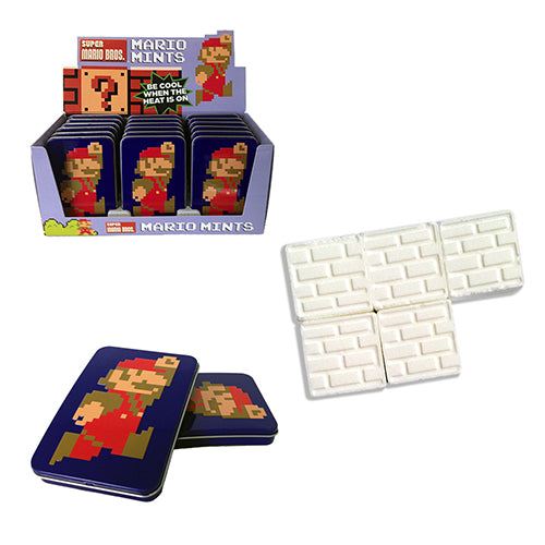 Boston America - Nintendo - 8-bit Mario Block Mints x 18 units