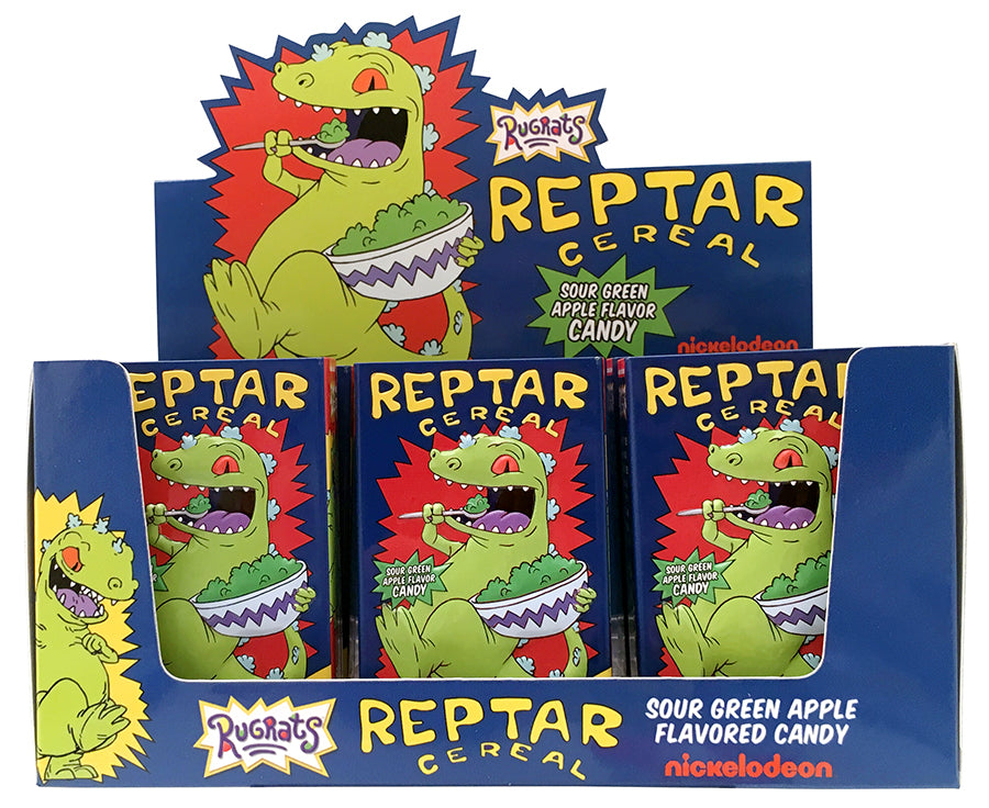(S1-09) CHINA - BOSTON AMERICA - REPTAR CEREAL CANDY TIN X 12 UNITS