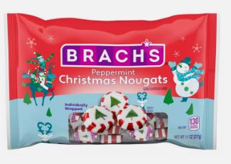 (S4-03) XMAS -Single-Brach Peppermint Nougats 11oz(312g) x 1 Bag