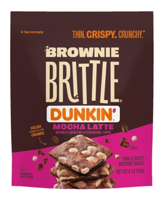 (S6-05) US - Brownie Brittle - Dunkin Mocha Latte 4 oz (113g) x 6 Units