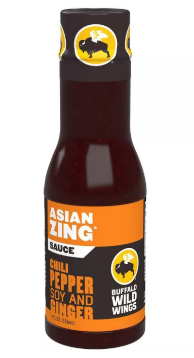 Cool - Single - Buffalo Wild Wings - Asian Zing Sauce - 12oz (355 ml) x 1 unit