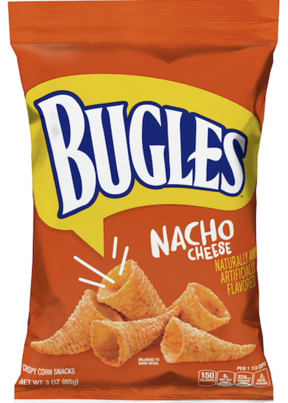 (S6-04) US - Chips - Bugles - Nacho Cheese 3oz (85g) x 6 units (chips bags may be deflated during shipping)