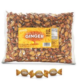 (S4-01) COLOMBIA - Bulk - Colombina Ginger Hard Candy 5lb x 1 Bag
