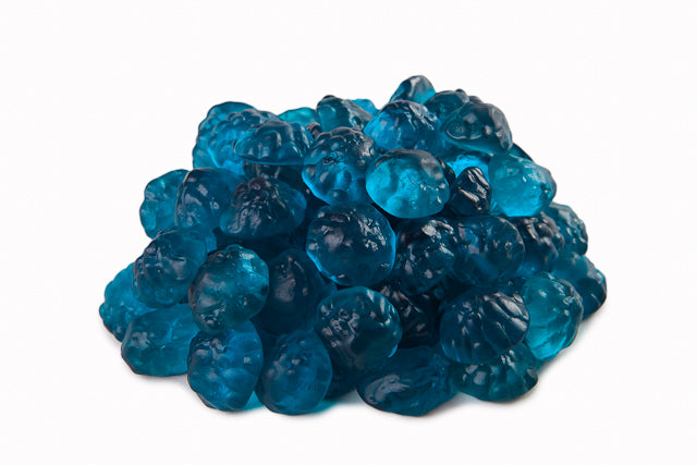 (S1-10) BULK - Huer - Blue Raspberries - Not SOUR 1kg