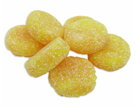 (S3-02) SPAIN - BULK - VIDAL SOUR BITES - PINEAPPLE & ORANGE 2.2LB (1 kg) x 1 bag