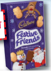 Xmas UK CADBURY FESTIVE FRIENDS x 12 units