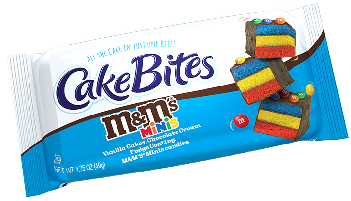 (S2-03) US - CAKEBITES - M&M 1.75oz (49g) X 12 UNITS