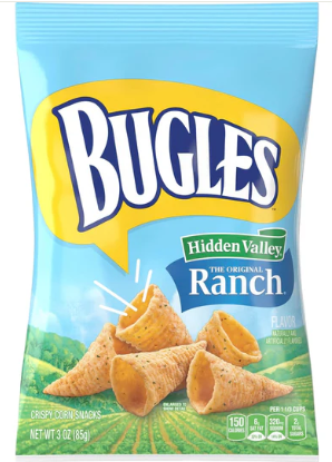 (S6-04) US - Chips - Bugles - Hidden Valley Original Ranch 3oz (85g) x 6 units