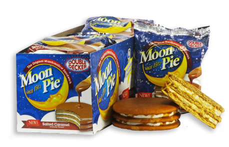 (S2-07) Us - Moon Pie - DOUBLE DECKER - SALTED CARAMEL 2.75oz x 9 units