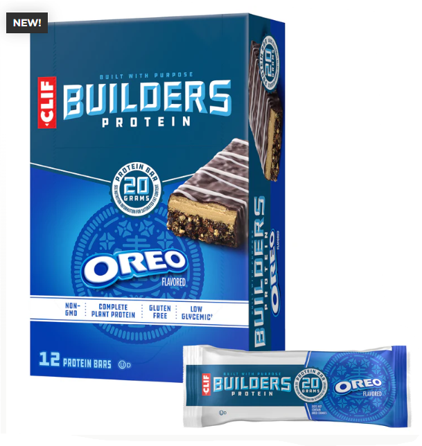 (S2-03) CANADA - Clif Builders - Oreo Protein Bar 2.4oz(68g) x 12 Units