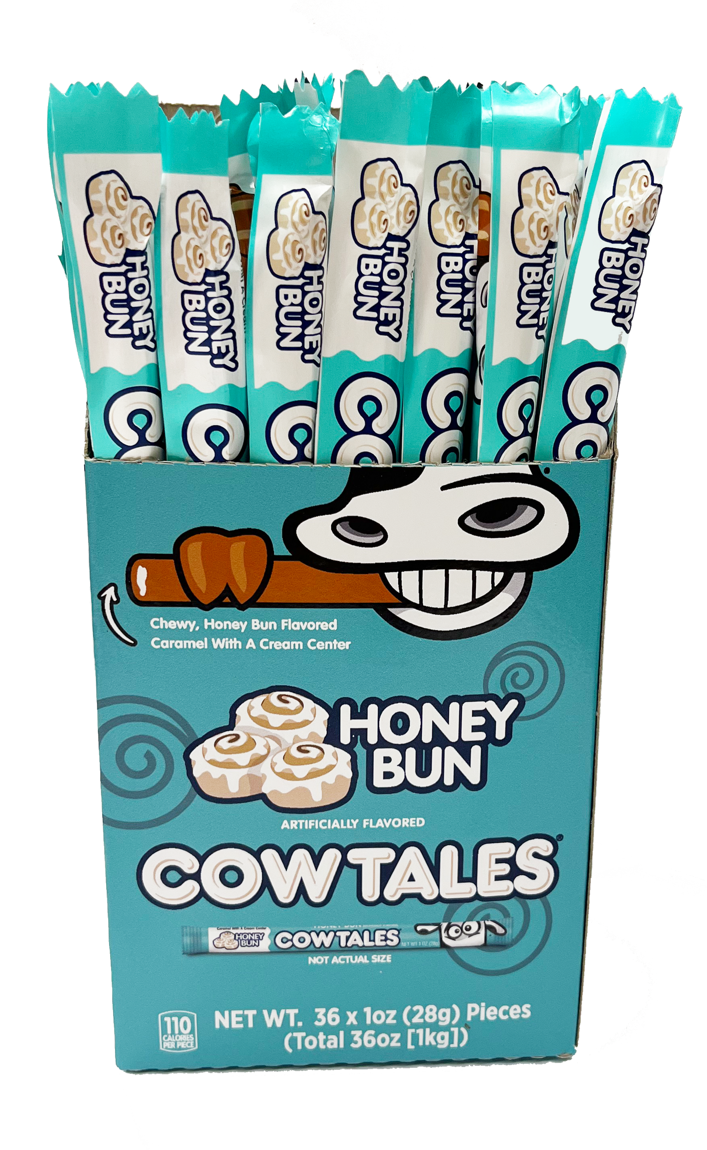 (S1-04) US - Cow Tales Honey Bun 1oz(28g) x 36 Units