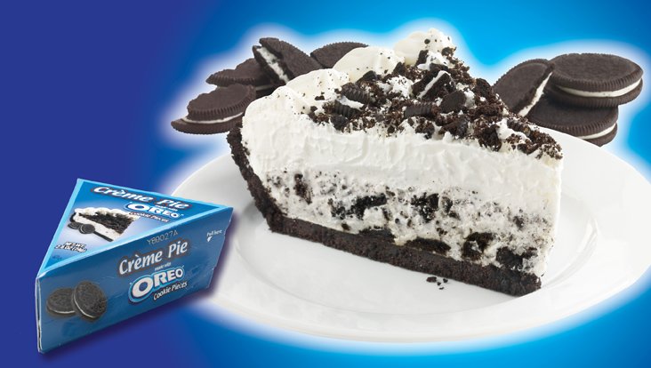 Pie - Creme Pie with Oreo Cookie Pieces 74g x 24 units