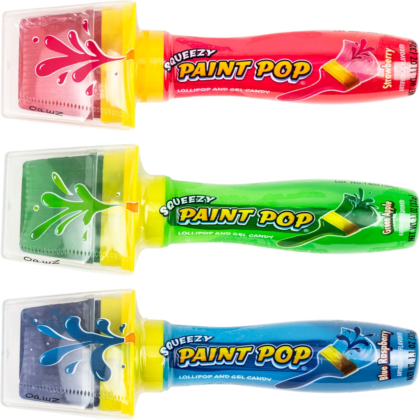 (S1-07) Box - China - Koko Novelty - Squeezy Paint Pop 1.12oz (32g) x 12 Units