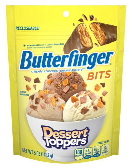 Dessert Toppers - Butterfinger Bits 5oz x 1 unit
