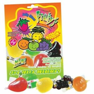 (S5-04) CHINA - Din Don - Fruity Snacks Ju-C Jelly Bag - 12oz (360g) x 30 units