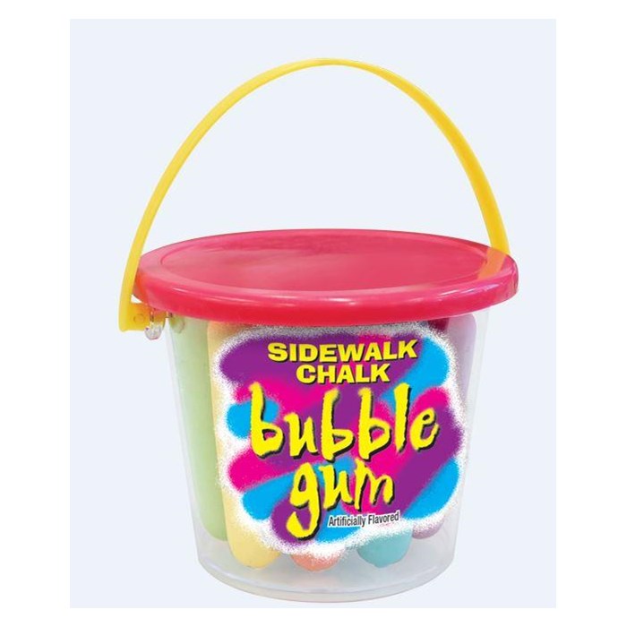 Foreign Candy Sidewalk Chalk Bubble Gum 2.5oz x 12 units