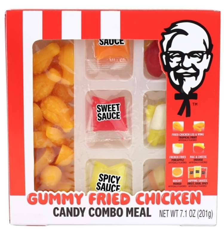 (S6-06) Canada - Frankford - Gummy Combo Meal - Fried Chicken 7.1oz (201g) x 6 Units