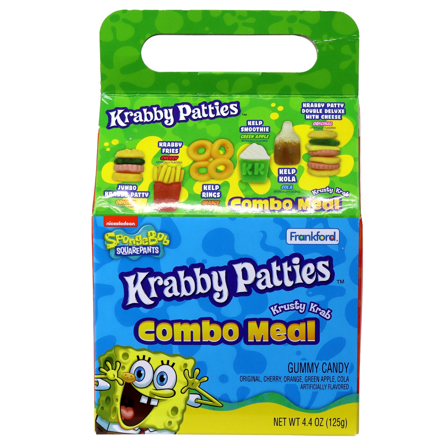 (S1-06) China - Frankford SpongeBob Krabby Patties Take Out Box 4.4oz (125g) x 6 units