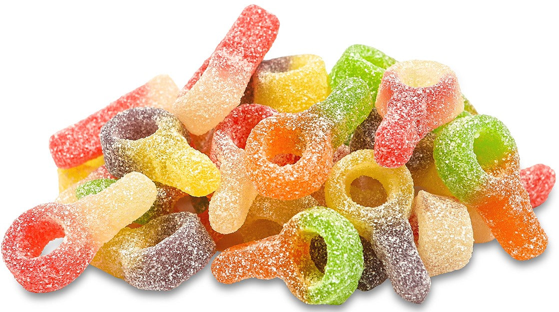 (S1-10) Bulk - Huer - Mini Sour Suckers x1kg