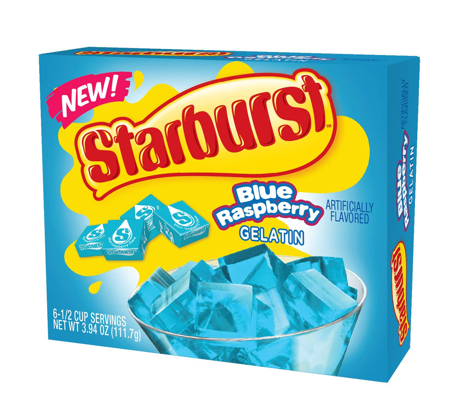 (S6-11) US - Gelatin - Starburst - Blue Raspberry x 12 units
