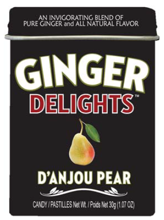 (S2-04) Canada - Big Sky - Ginger Delights TIN - Danjou Pear x 12 units