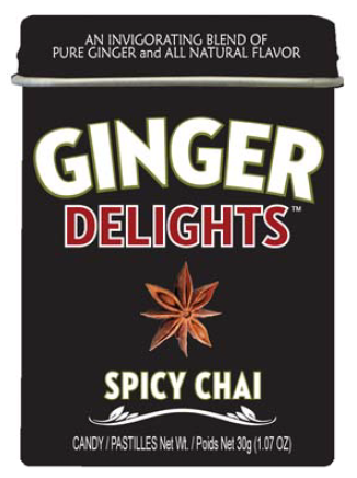 (S2-04) Canada - Big Sky - Ginger Delights TIN - Spicy Chai x 12 units
