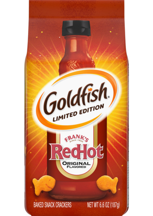 (S1-02) US - SINGLE - Goldfish Crackers - RedHot 6.6oz (187g) x 1 unit